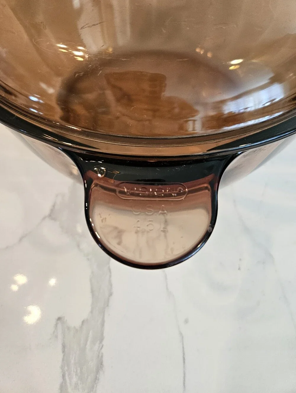 VISIONS amber corningware
